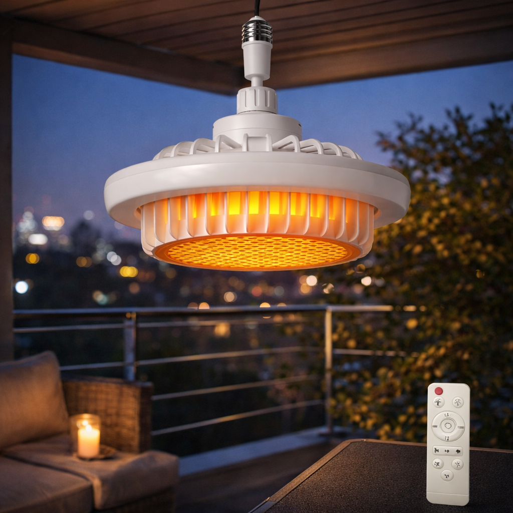 Cata Ct-1160 Günes Isiticili Fan Led Ampul