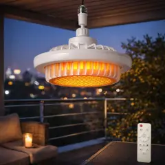 Cata Ct-1160 Günes Isiticili Fan Led Ampul