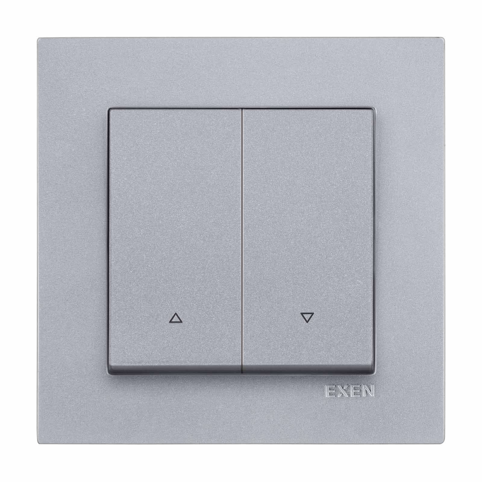 Exen Karell Gümüs Jaluzi Kumanda Anahtari Komple Takim