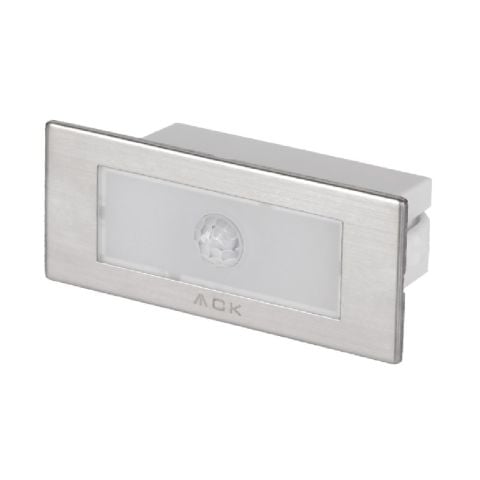 Ack 1,5W 3000K Ip20 Sensörlü Led Merdiven&Amp;Duvar Armatürü