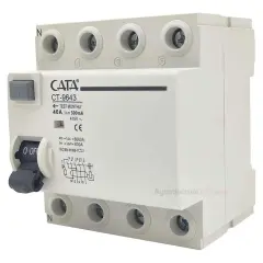 Cata 3X40 300 MA Trifaze Kaçak Akım Rolesi  CT-9643