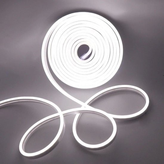 Noas 12 Volt Neon Led Beyaz Işık 6x12 Mm YL42-0121