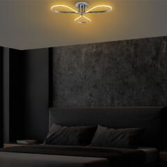 Aydinlatmadunyam Plafonyer Chrome Damla-13544