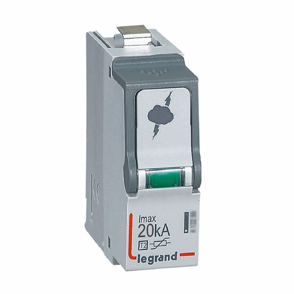 Legrand  Sayaç sonrası parafudr için yedek modül Ref. 4 122 20/21/23/24/25/60/61 LEG-412297