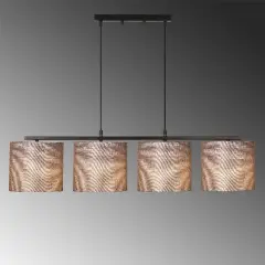 Aydinlatmadunyam Avize BlackBrown Valiz-4701