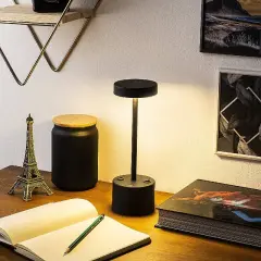 Aydinlatmadunyam Masa Lambasi Black Keyf-13390