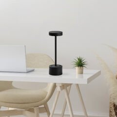 Aydinlatmadunyam Masa Lambasi Black Keyf-13390