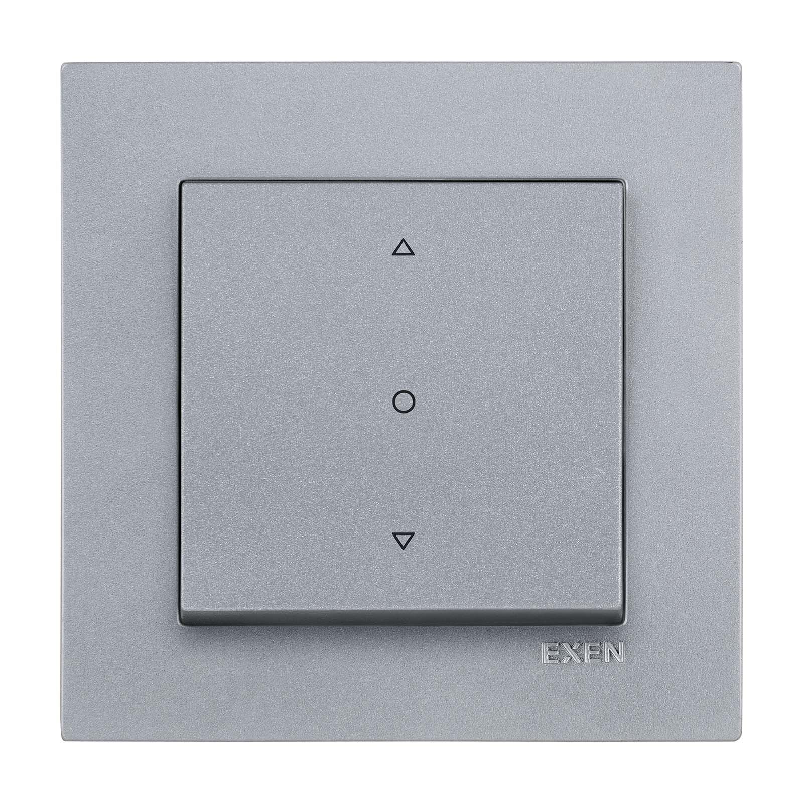 Exen Karell Gümüs Tek Tuslu Jaluzi Komple Takim