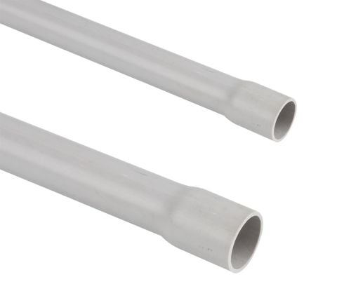 Mutlusan Ø32 Pvc Alev Yaymayan Boru Muflu 3M  - 001 045 110032 30 17