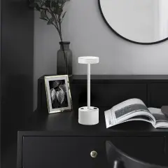 Aydinlatmadunyam Masa Lambasi White Keyf-13392