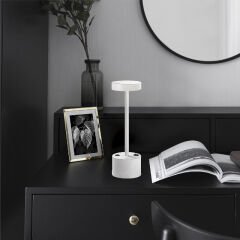 Aydinlatmadunyam Masa Lambasi White Keyf-13392