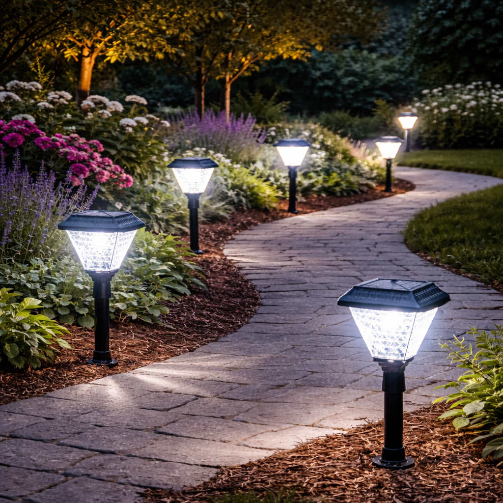 Cata Ct-7317 30W Solar Led Çim Diregi