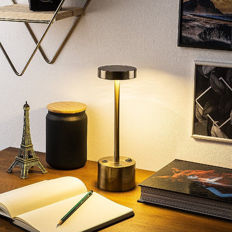 Aydinlatmadunyam Masa Lambasi Gold Keyf-13393