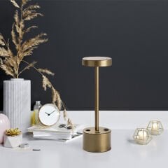 Aydinlatmadunyam Masa Lambasi Gold Keyf-13393