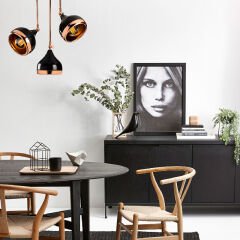 Aydinlatmadunyam Avize BlackCopper Yildo-M-6891