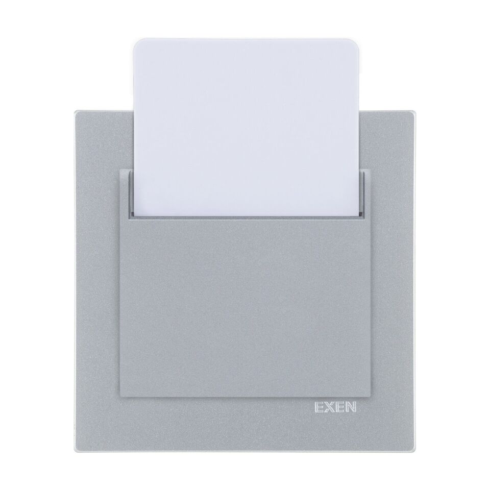 Exen Karell Gümüs Energy Saver Mikro Switch Gecikmeli + Isikli Komple Takim
