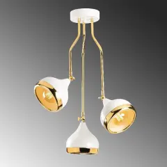 Aydinlatmadunyam Avize WhiteGold Yildo-M-6892