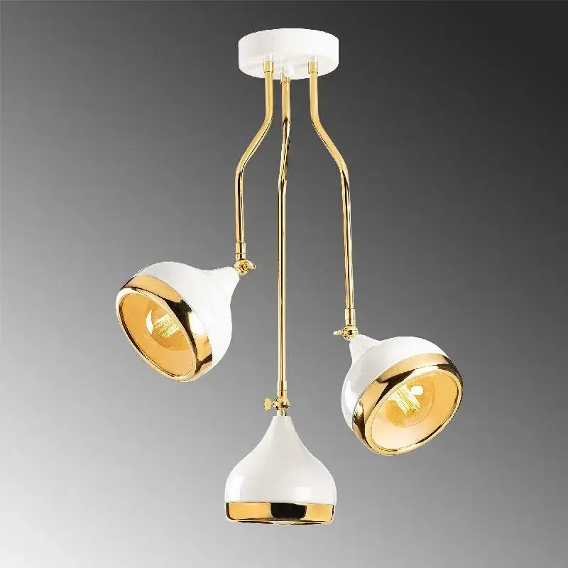Aydinlatmadunyam Avize WhiteGold Yildo-M-6892