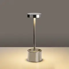 Aydinlatmadunyam Masa Lambasi Chrome Keyf-13394