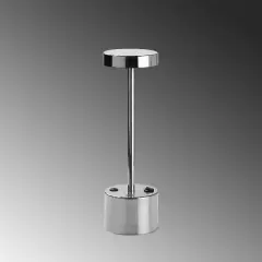 Aydinlatmadunyam Masa Lambasi Chrome Keyf-13394