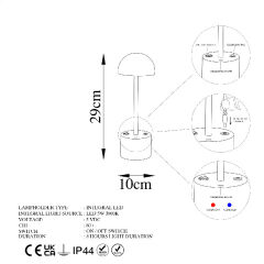 Aydinlatmadunyam Masa Lambasi Black Sept-13370