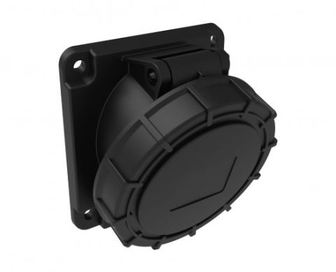Bemis  3/16A. 45° Eğik Makine Priz IP67 BCS-1403-7420