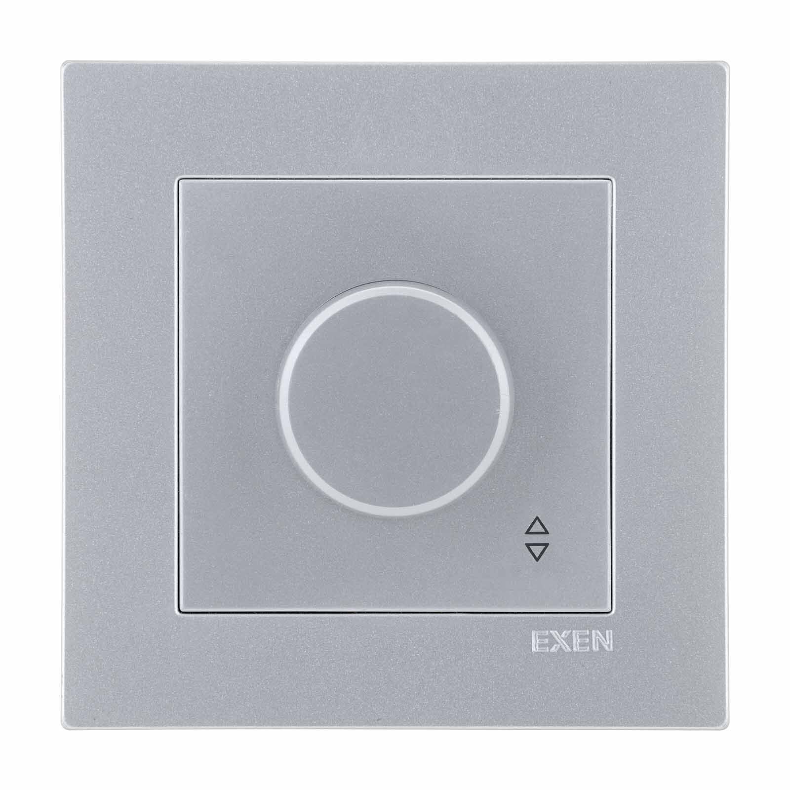 Exen Karell Gümüs Veavien Dimmer 500W Komple Takim