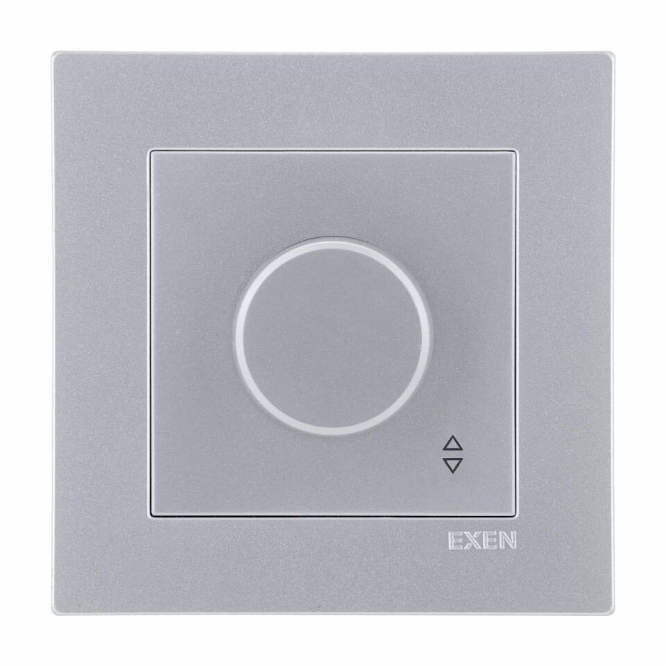 Exen Karell Gümüs Veavien Dimmer 500W Komple Takim