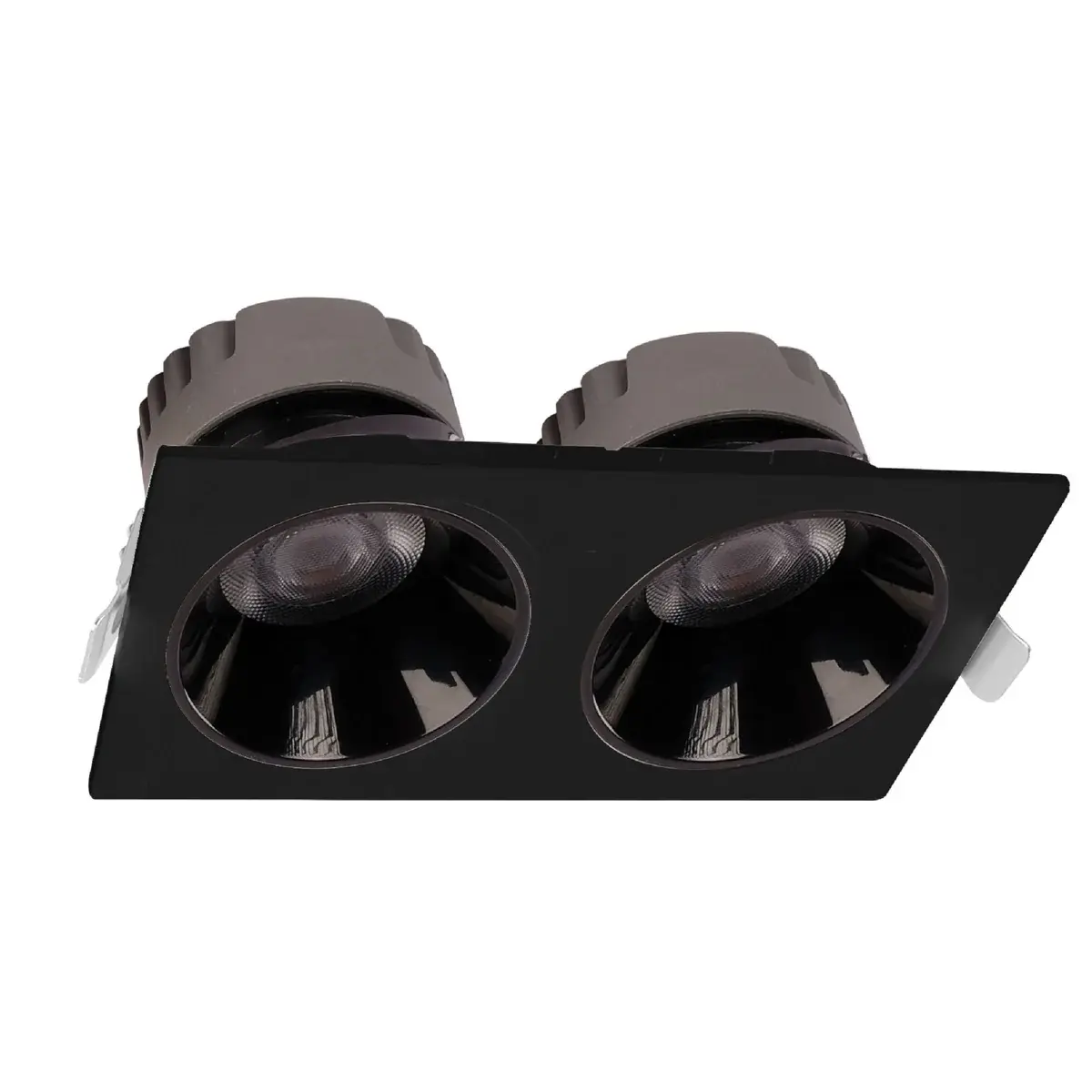 ACK 2X18W Sıva Altı Kare Downlıght Siyah 4000K AD10-02611 en uygun fiyatlı satıcı