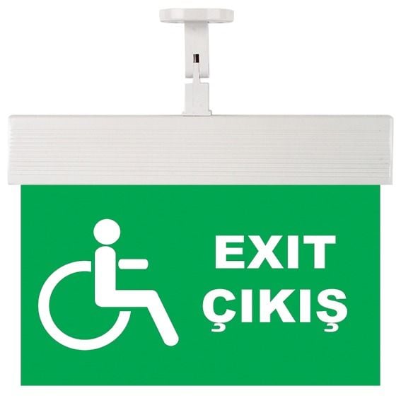 Mutlusan Cexa 8 58  Exıt Acil Aydınlatma Armatürü - 102 038 000858