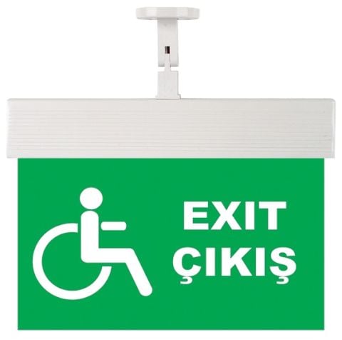 Mutlusan Cexa 8 58  Exıt Acil Aydınlatma Armatürü - 102 038 000858