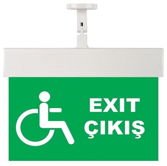 Mutlusan Cexa 8 58  Exıt Acil Aydınlatma Armatürü - 102 038 000858