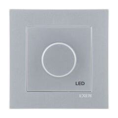 Exen Karell Gümüs Led Dimmer 200W (Rd Dimmer) Komple Takim