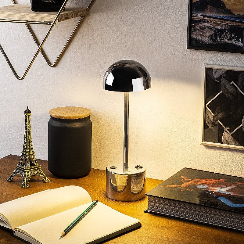 Aydinlatmadunyam Masa Lambasi Chrome Sept-13374