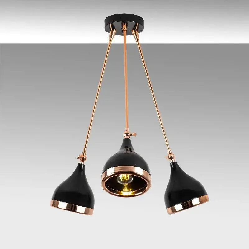 Aydinlatmadunyam Avize BlackCopper Yildo-S-7046