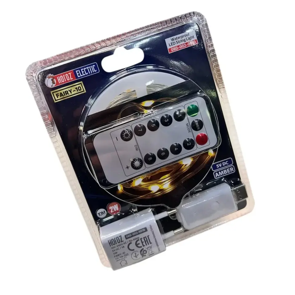 Horoz 080-002-0010-070 Fairy-10 10M Amber 5V 2W/M Serit Led