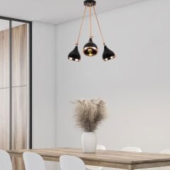 Aydinlatmadunyam Avize BlackCopper Yildo-S-7046
