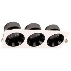 ACK 3X18W Sıva Altı Kare Downlıght Beyaz 3000K AD10-02700