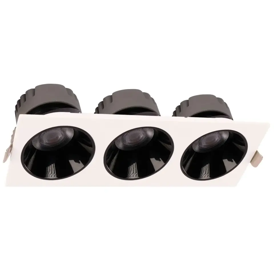 ACK 3X18W Sıva Altı Kare Downlıght Beyaz 3000K AD10-02700