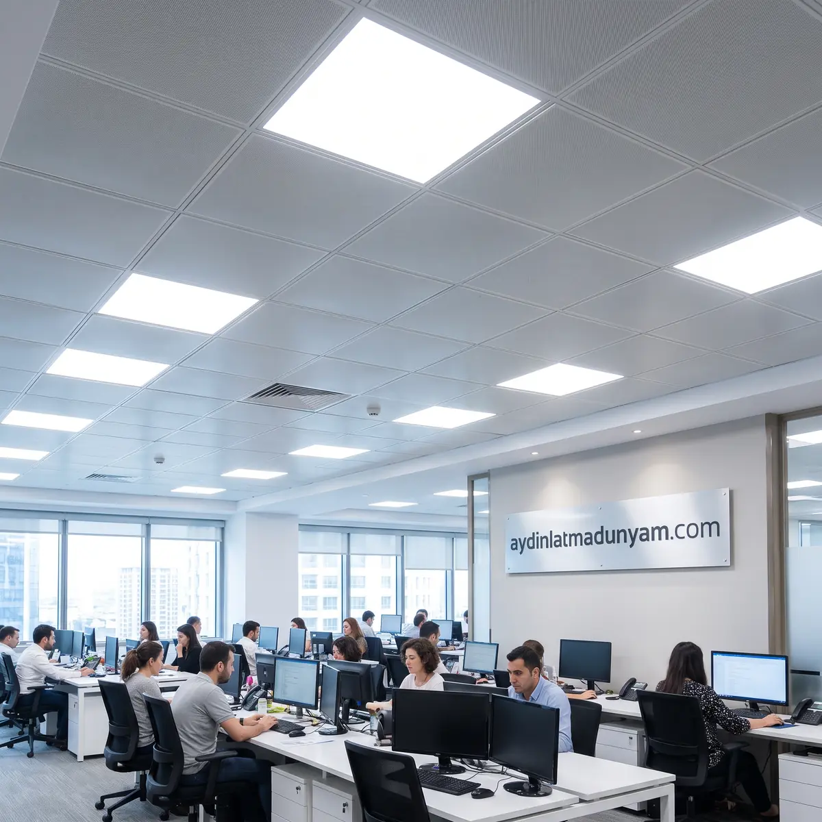 ACK 60x60 Led Panel 42W 6500K Beyaz  Işık Sıva Altı Backlight LED Panel  AP20-46630