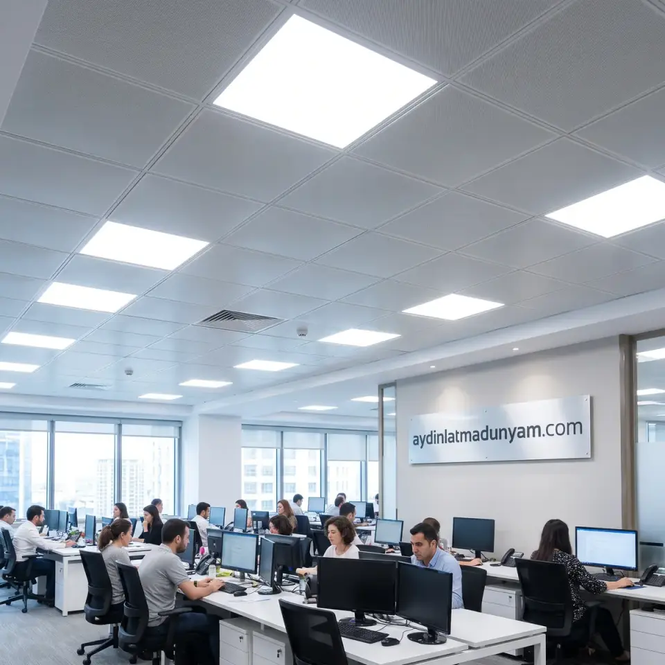 ACK 60x60 Led Panel 42W 6500K Beyaz  Işık Sıva Altı Backlight LED Panel  AP20-46630