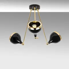 Aydinlatmadunyam Avize BlackGold Yildo-S-7047