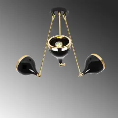 Aydinlatmadunyam Avize BlackGold Yildo-S-7047