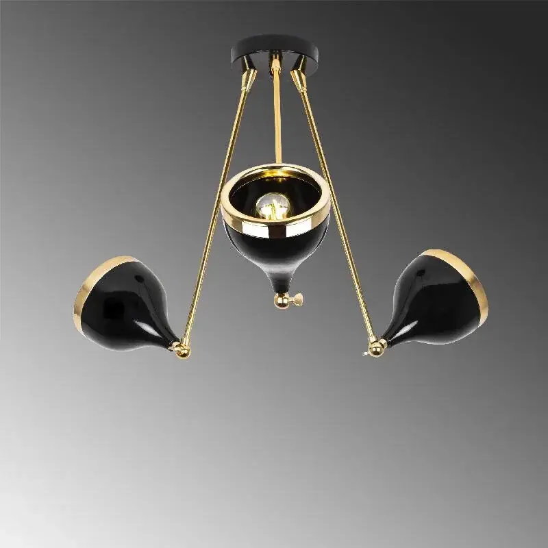 Aydinlatmadunyam Avize BlackGold Yildo-S-7047