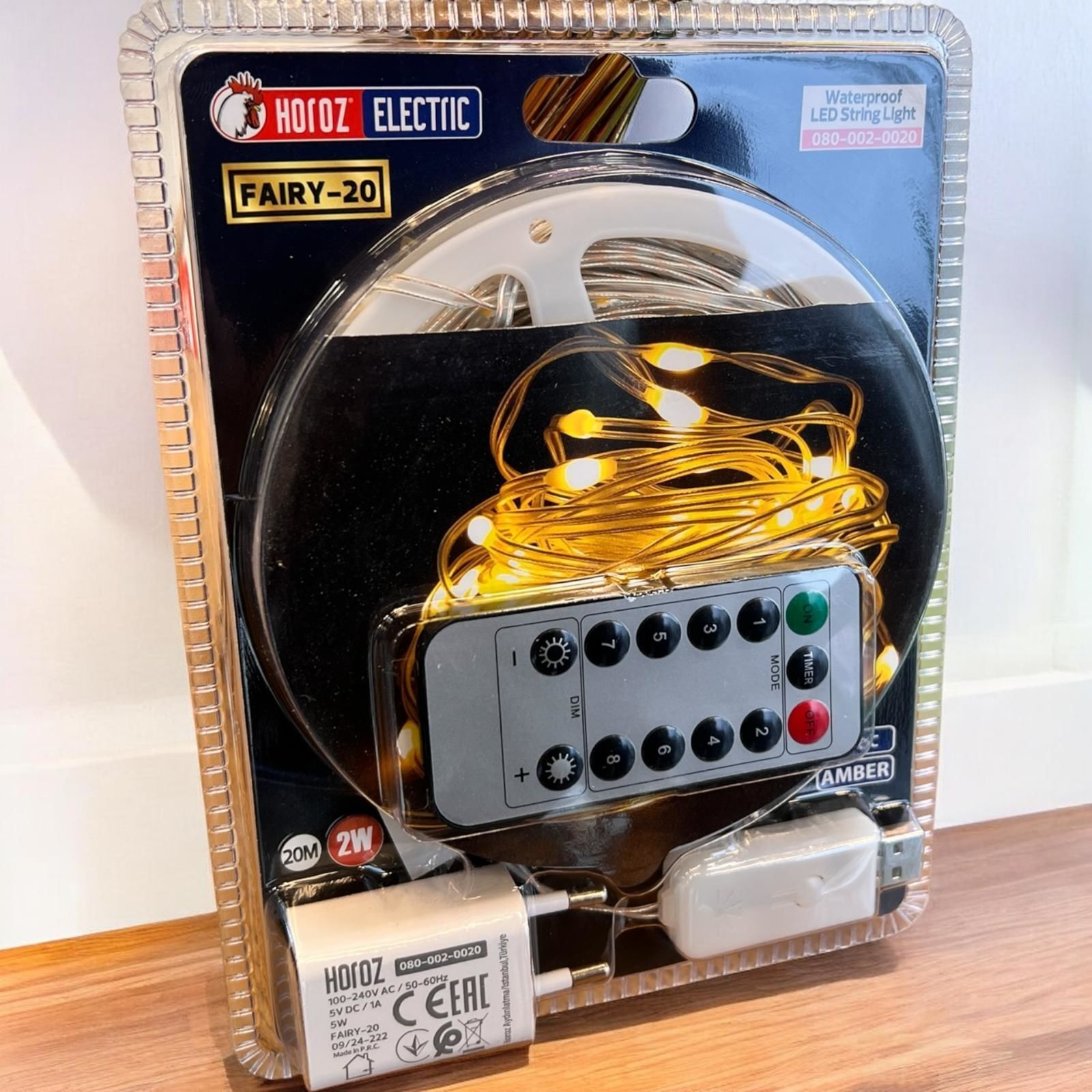 Horoz 080-002-0020-030 Fairy-20 20M 7000K 5V 2W/M Serit Led