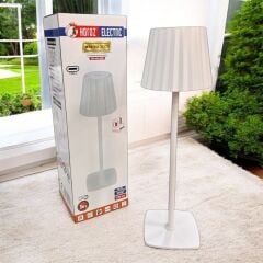 Horoz 050-001-0001-010 Merida 3Cct Beyaz 3W/5W Dimli Masa Lambasi