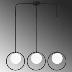 Aydinlatmadunyam Sarkit WhiteBlack Dolunay-6231