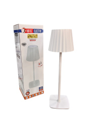 Horoz 050-001-0001-010 Merida 3Cct Beyaz 3W/5W Dimli Masa Lambasi