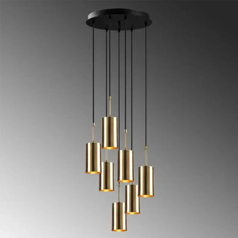 Aydinlatmadunyam Sarkit GoldBlack Silindirkem-6391