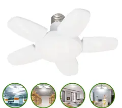 CT-1151 Cata 30 Watt 4 Kollu Pervane Led Ampul Beyaz